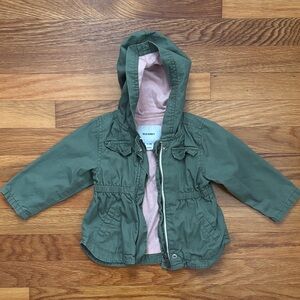 Old Navy Green Hooded Utility for Kids